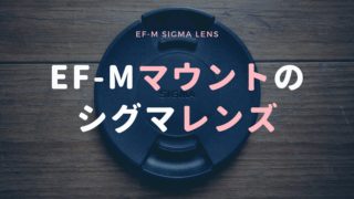 sigma単焦点レンズ